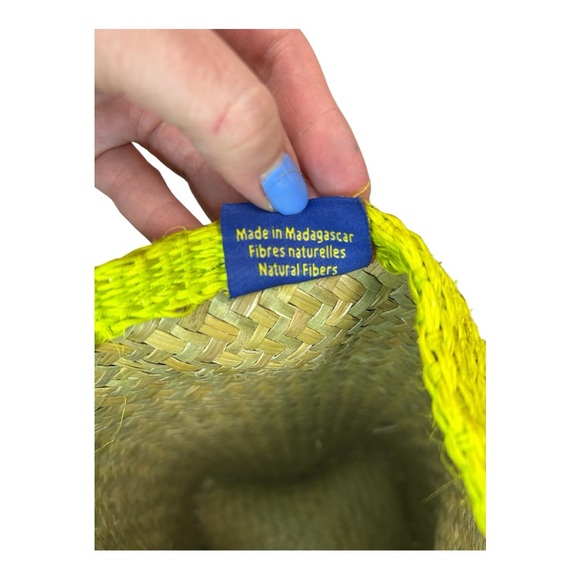 Le Comptoir De La Plage Woven Sunburst Basket Beach Tote - Picture 4 of 8